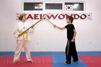 taekwondo samoobrana